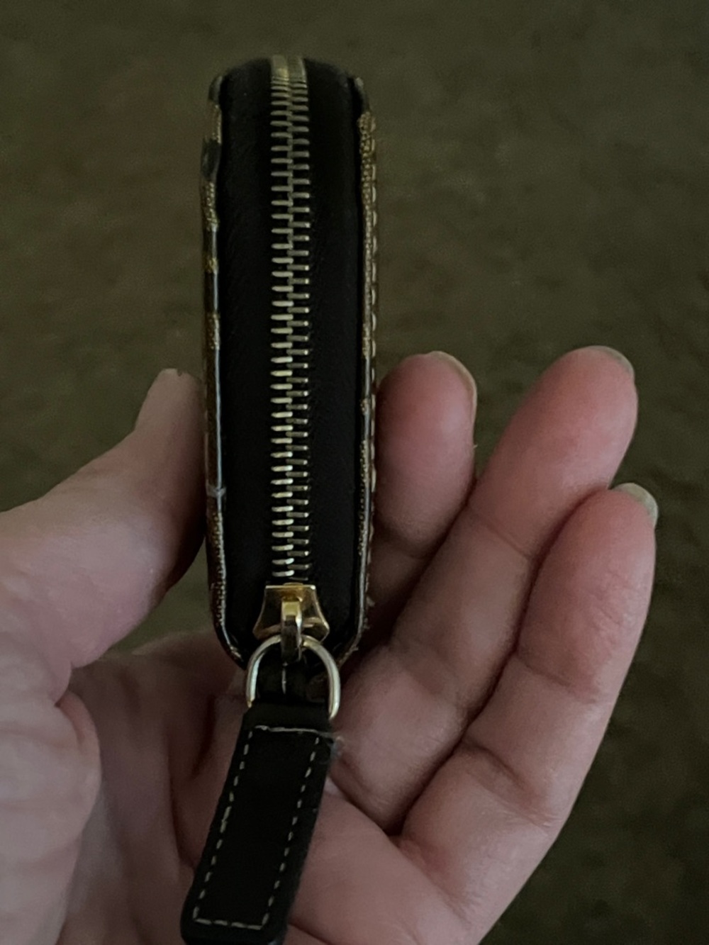 Fendi Zucca Mini Crossbody Card Holder - Picture 7 of 10